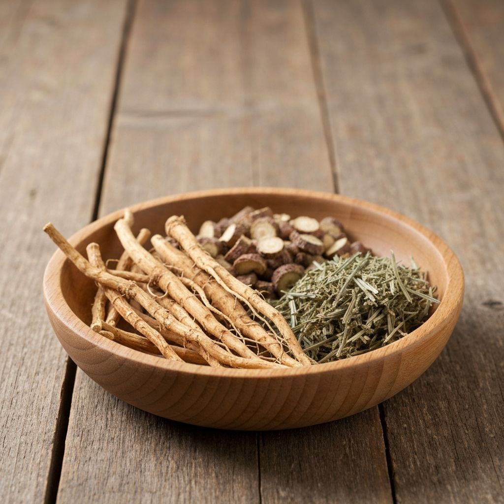 Holzschale mit Wurzeln